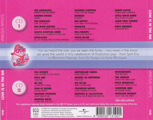 Various : Love Is In The Air (2xCD, Comp)