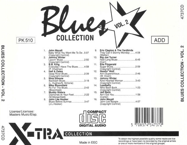 Various : Blues Collection - Vol. 2 (CD, Comp)