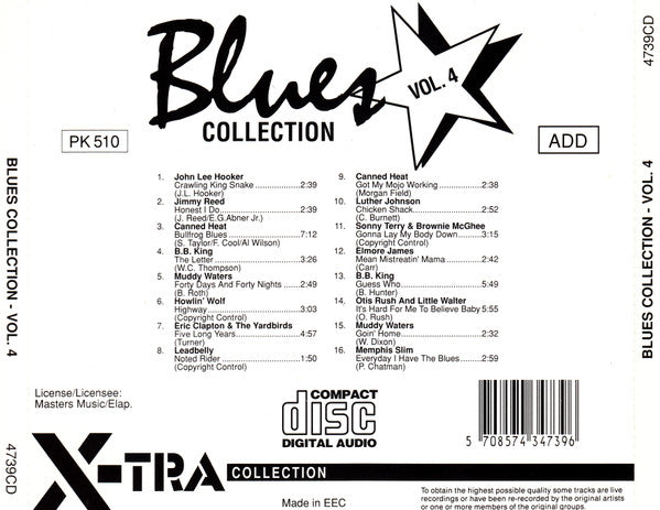Various : Blues Collection - Vol. 4 (CD, Comp)