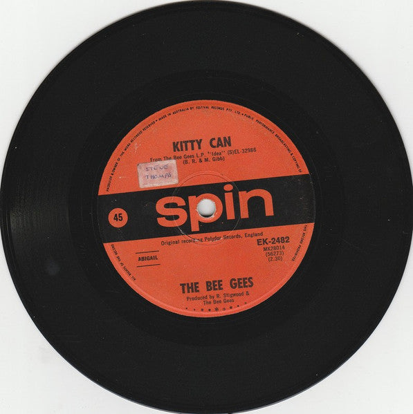 Bee Gees : I've Gotta Get A Message To You (7", Single, Mono)