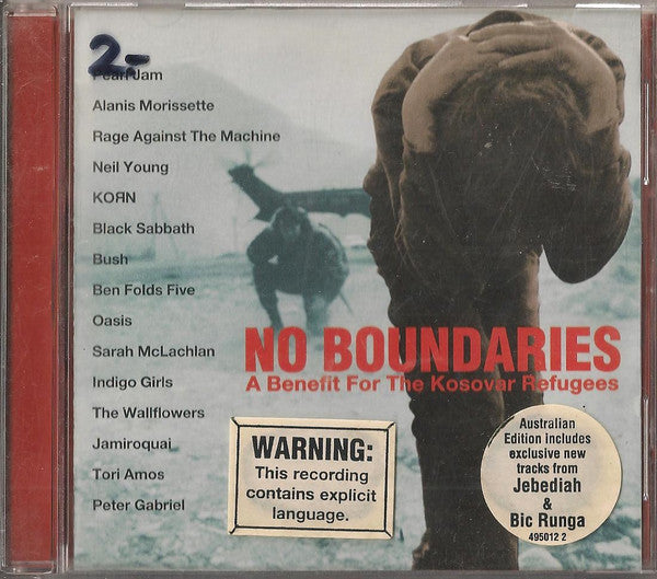 Various : No Boundaries - A Benefit For The Kosovar Refugees (CD, Comp)