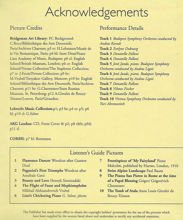 Franz Liszt : Piano Masterpieces (CD, Comp)