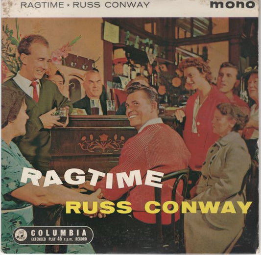 Russ Conway : Ragtime  (7", EP, Mono)