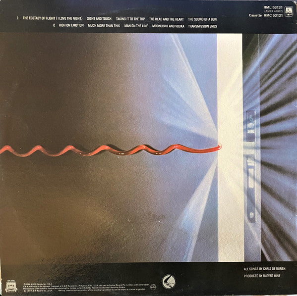 Chris de Burgh : Man On The Line (LP, Album)