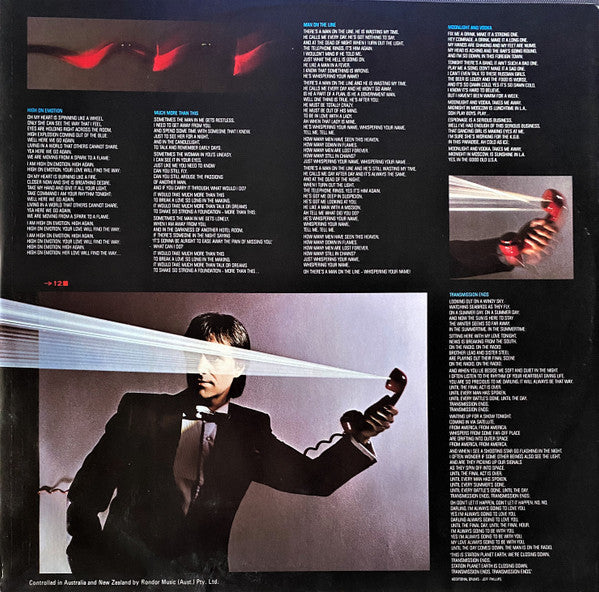 Chris de Burgh : Man On The Line (LP, Album)