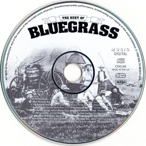 Various : The Best Of Bluegrass (CD, Album, Comp)