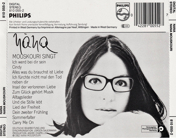 Nana Mouskouri : Nana (CD, Album)