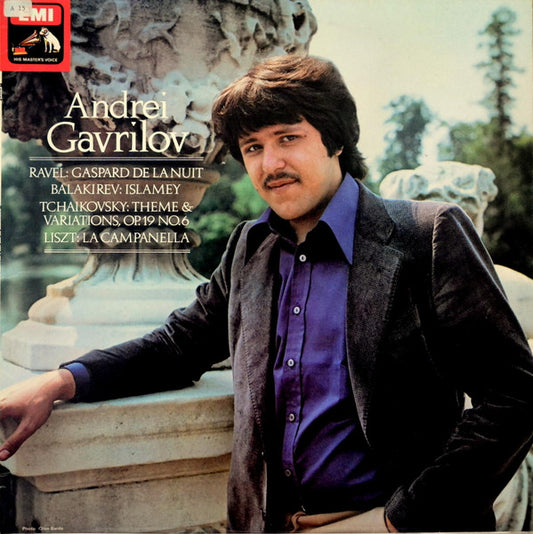 Andrei Gavrilov : Ravel: Gaspard De La Nuit, Balakirev: Islamey, Tchaikovsky: Theme & Variations, Op. 19 No. 6, Liszt: La Campanella (LP, Album)