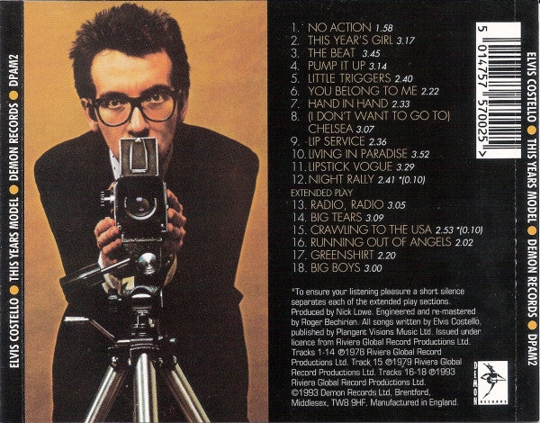 Elvis Costello : This Year's Model (CD, Album, RE, RM)