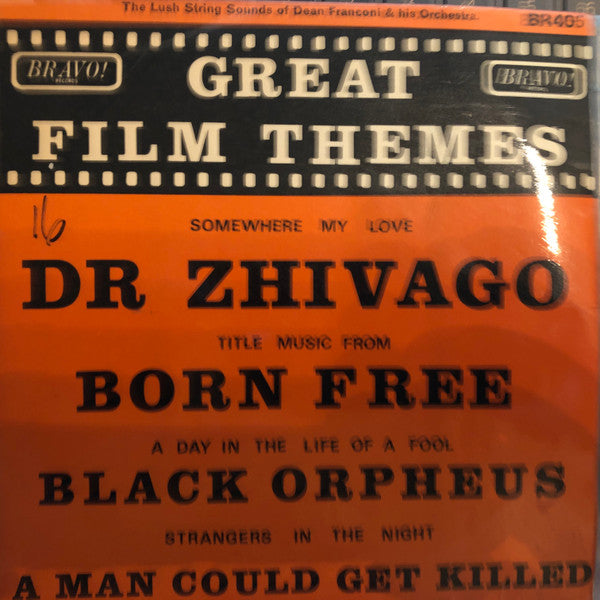 The Lush Sounds Of Dean Franconi & His Orchestra* : Great Film Themes (7", EP)
