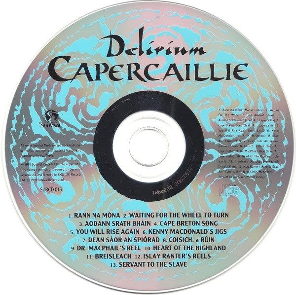 Capercaillie : Delirium (CD, Album, RE)