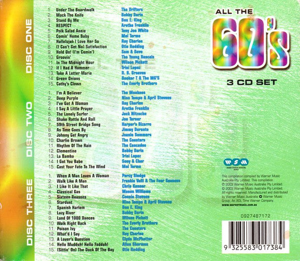 Various : All The 60's (3xCD, Comp)