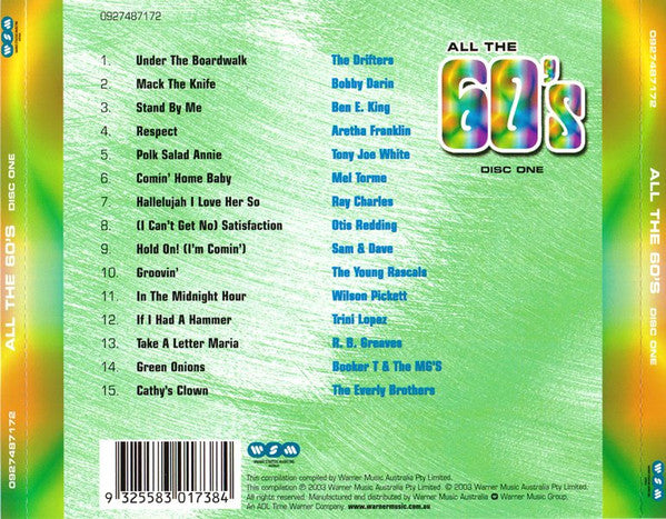 Various : All The 60's (3xCD, Comp)