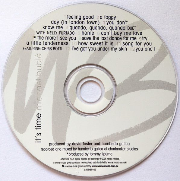 Michael Bublé : It's Time (CD, Album)