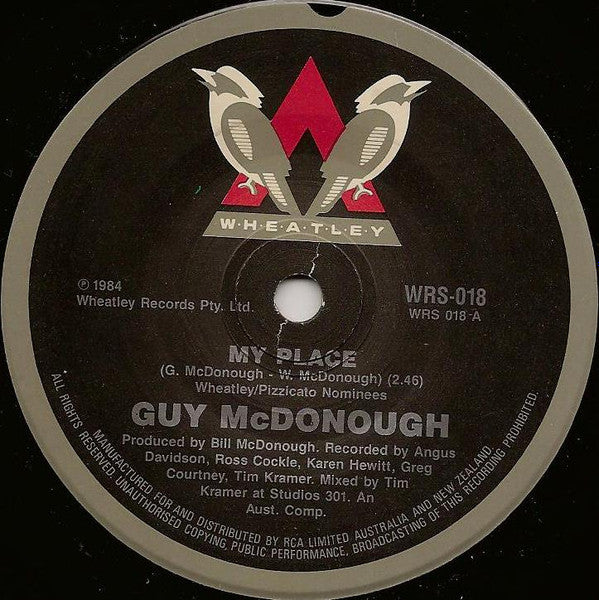 Guy McDonough : My Place (7", Single)
