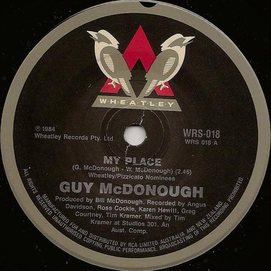 Guy McDonough : My Place (7", Single)