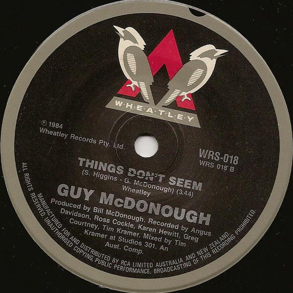 Guy McDonough : My Place (7", Single)