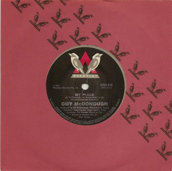 Guy McDonough : My Place (7", Single)