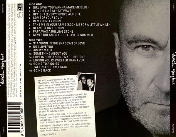Phil Collins : Going Back (CD, Album)