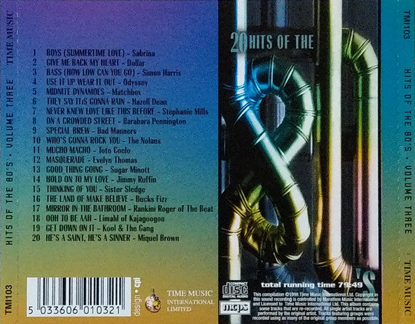 Various : 20 Hits Of The 80's Volume Three (CD, Comp)
