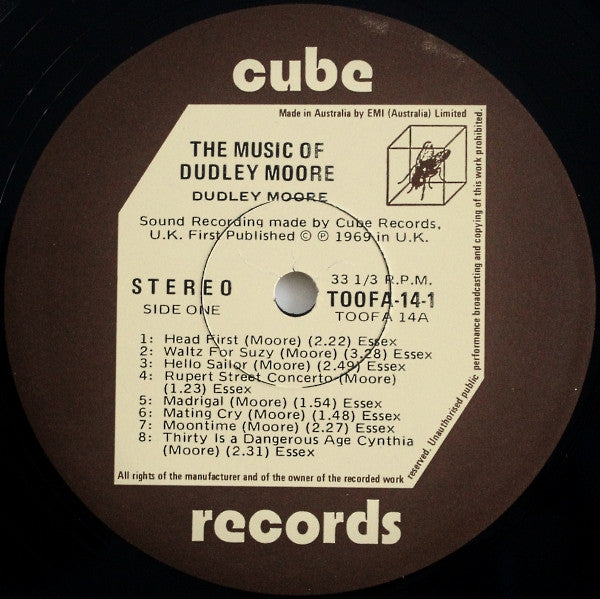 Dudley Moore : The Music Of Dudley Moore (2xLP, Comp)
