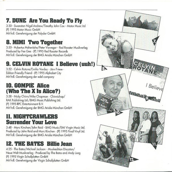 Various : 18 Top Hits International 6/95 (CD, Comp, Club)