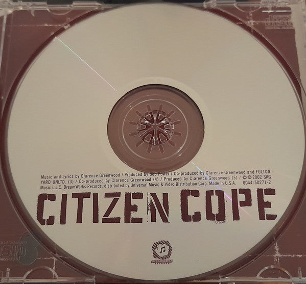 Citizen Cope : Citizen Cope (CD, Album)