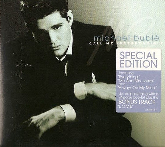 Michael Bublé : Call Me Irresponsible (CD, Album, S/Edition, Dig)