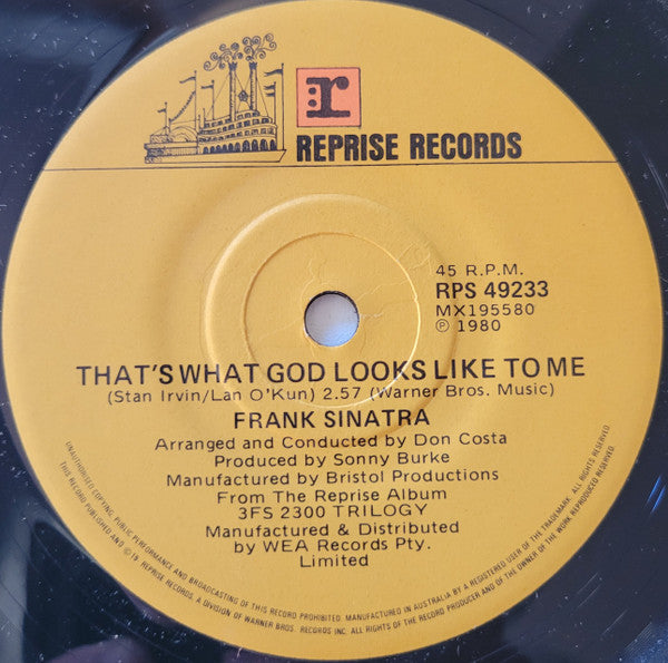 Frank Sinatra : Theme From New York, New York (7", Single)