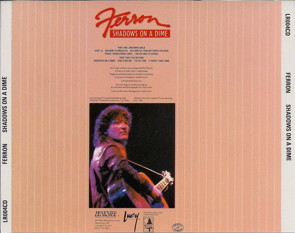 Ferron (2) : Shadows On A Dime (CD, Album)