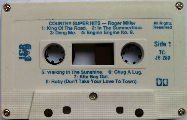 Roger Miller : 16 Country Super Hits (Cass, Comp)