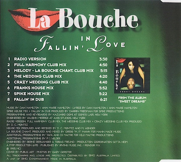La Bouche : Fallin' In Love (CD, Maxi)