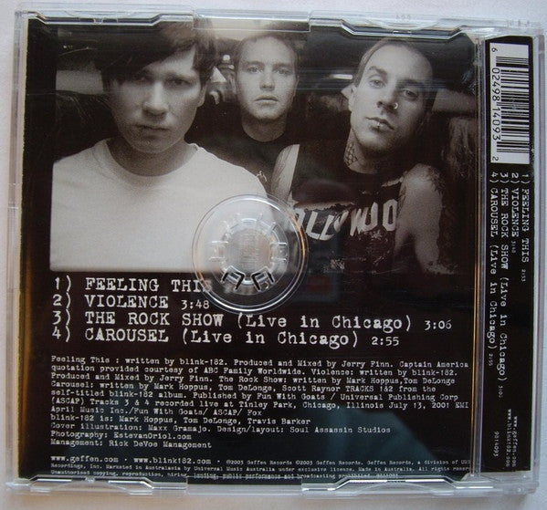 Blink-182 : Feeling This (CD, Single)