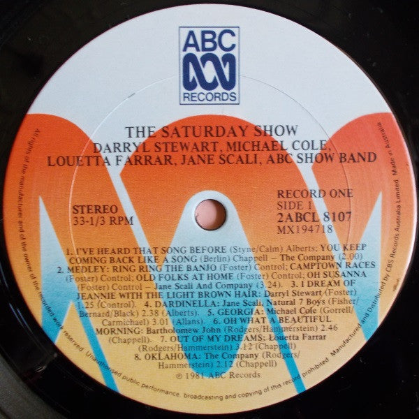Various : The Saturday Show (2xLP)