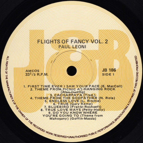 Paul Leoni : Flights Of Fancy Volume 2 (LP)