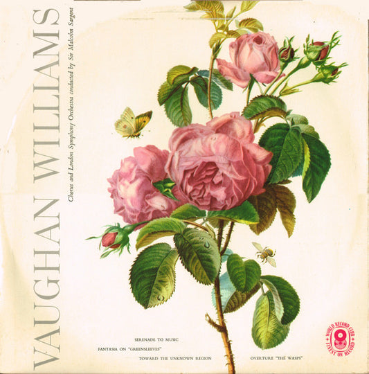 Ralph Vaughan Williams / London Symphony Chorus And London Symphony Orchestra Conducted By Sir Malcolm Sargent : Vaughan Williams (LP, Album, Mono, Club)