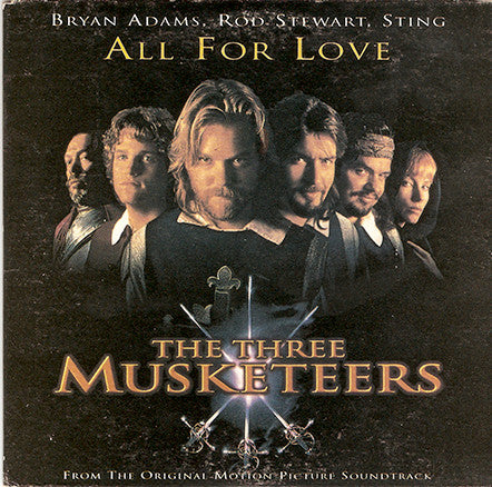 Bryan Adams, Rod Stewart, Sting : All For Love (CD, Single, Car)