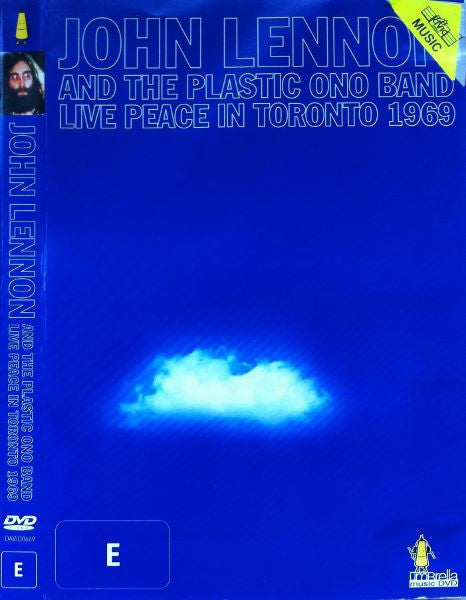 John Lennon And The Plastic Ono Band : Live Peace In Toronto 1969 (DVD-V, PAL)