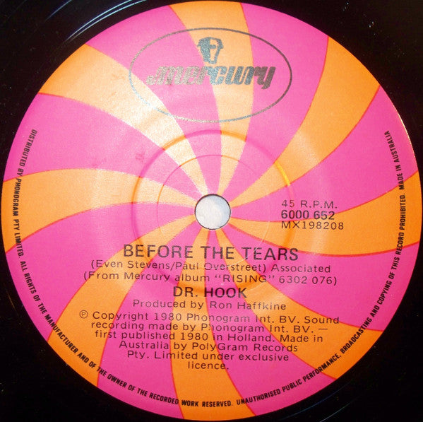 Dr. Hook : The Wild Colonial Boy (7")