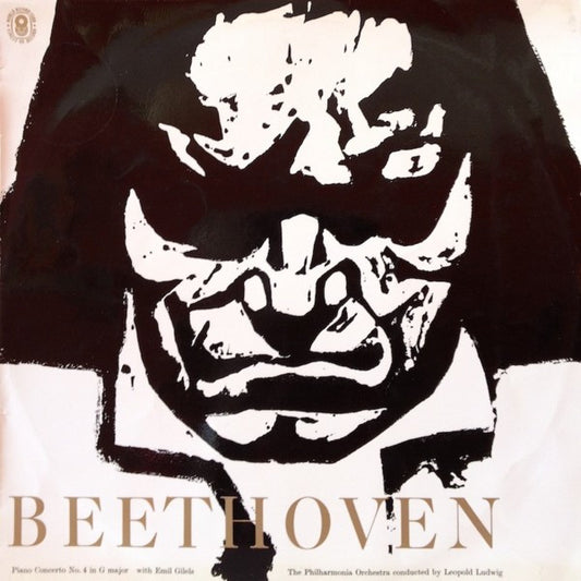 Beethoven* / Emil Gilels / Philharmonia Orchestra , Conducted By Leopold Ludwig : Piano Concerto No. 4 In G Major (LP, Album, Mono, Club)