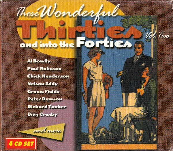 Various : Those Wonderful Thirties And Into The Forties Vol. Two (4xCD, Comp)