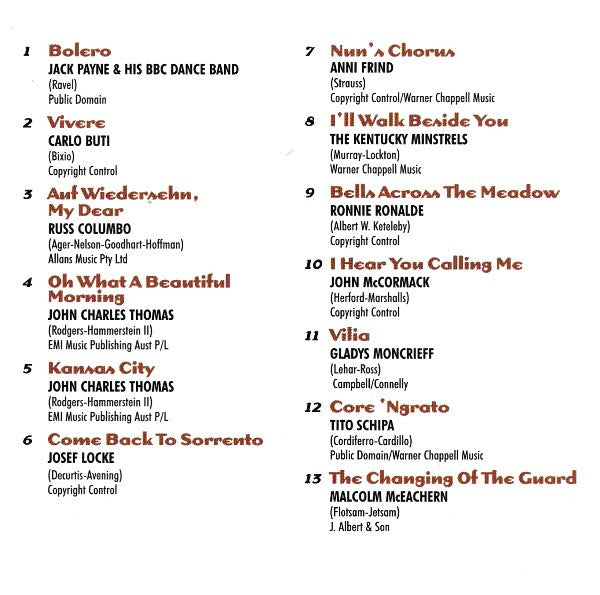 Various : Those Wonderful Thirties And Into The Forties Vol. Two (4xCD, Comp)