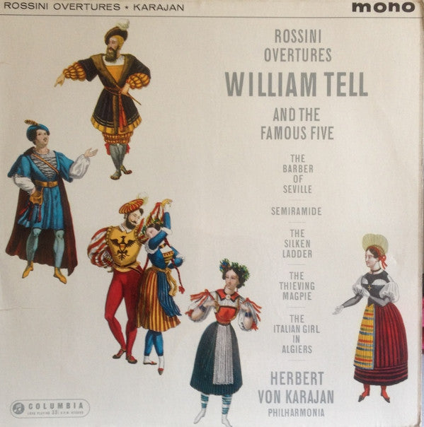 Gioacchino Rossini : Rossini Overtures (LP, Mono)
