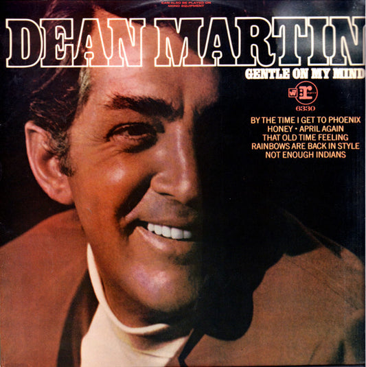 Dean Martin : Gentle On My Mind (LP, Album, RP)