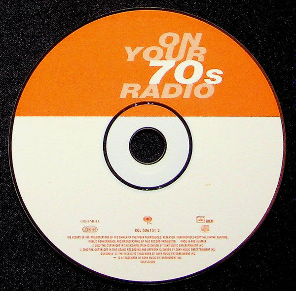 Various : On Your 70's Radio (CD, Comp, TEX)