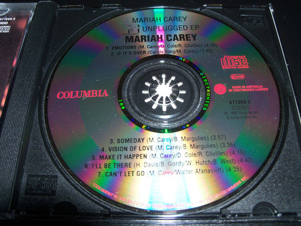 Mariah Carey : MTV Unplugged EP (CD, EP)