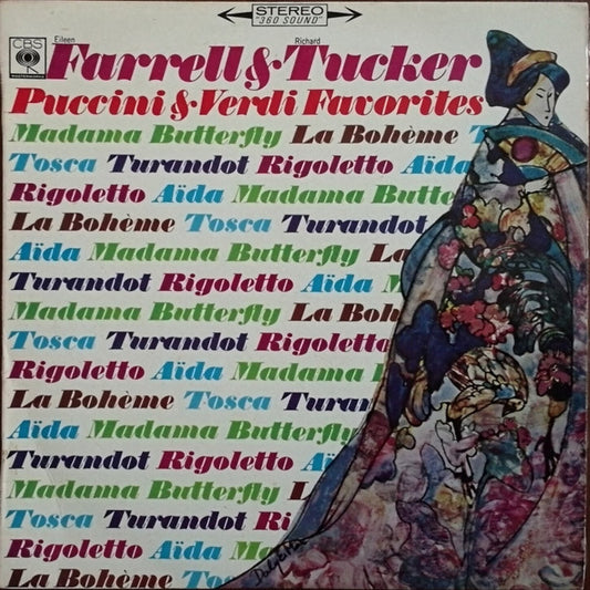 Eileen Farrell & Richard Tucker (2) : Puccini & Verdi Favorites (LP)