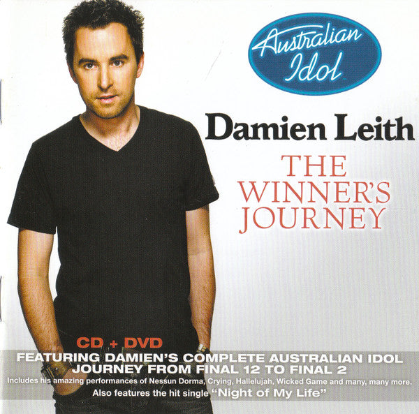 Damien Leith : The Winner's Journey - Australian Idol (CD, Album + DVD-V, PAL)