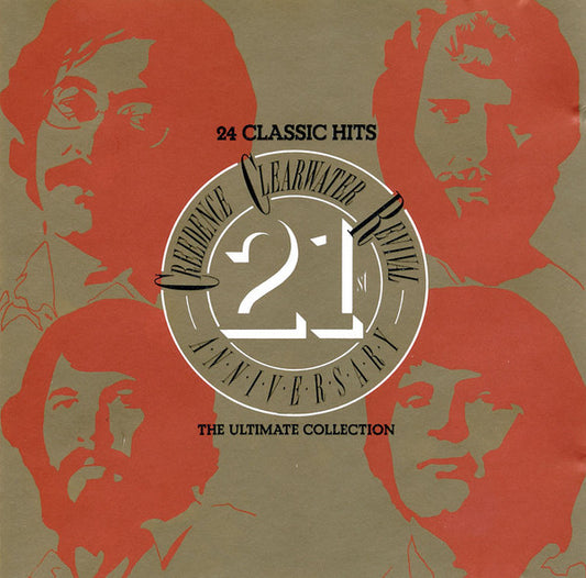 Creedence Clearwater Revival : 24 Classic Hits - Creedence Clearwater Revival 21st Anniversary - The Ultimate Collection  (CD, Comp)