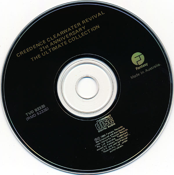 Creedence Clearwater Revival : 24 Classic Hits - Creedence Clearwater Revival 21st Anniversary - The Ultimate Collection  (CD, Comp)